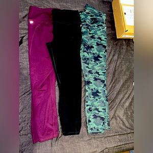Fabletics powerhold pants all 3 for $15